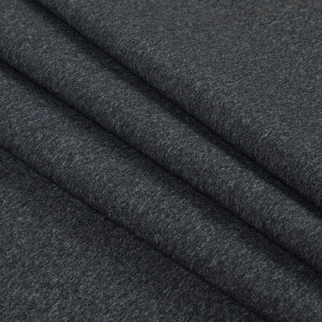 Heathered Charcoal Stretch Nylon Jersey