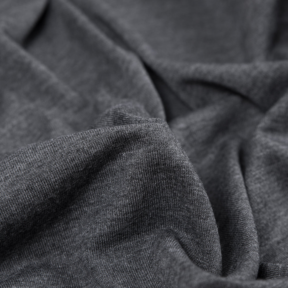 Gray Tissue Weight Heathered Jersey