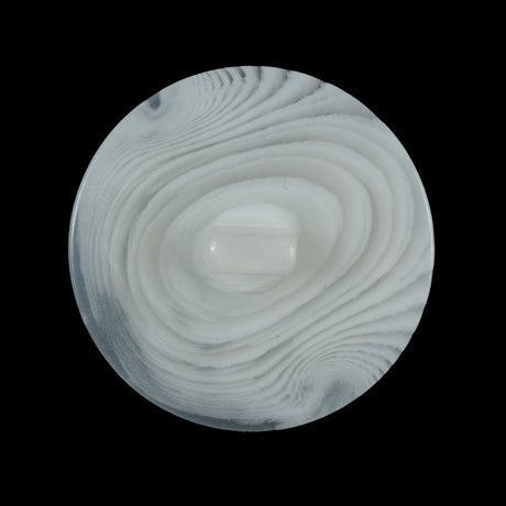 White Translucent Shank-Back Button - 44L/28mm