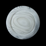 White Translucent Shank-Back Button - 44L/28mm