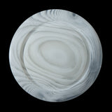 White Translucent Shank-Back Button - 54L/34mm