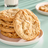 Hope's Cookies White Chocolate Macadamia Nut Cookie Dough 4 oz. - 80/Case