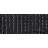 Black Chevron Fringe Fabric