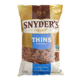 Snyder's of Hanover Thin Pretzels 1 lb. Bag - 12/Case