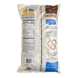 Snyder's of Hanover Thin Pretzels 1 lb. Bag - 12/Case