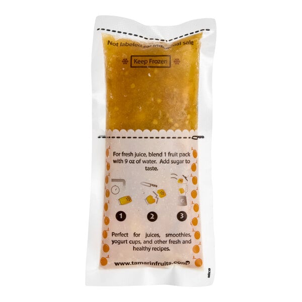 Tamarin Fruits Lulo Fruit Pulp Packet 90 Gram - 20/Case