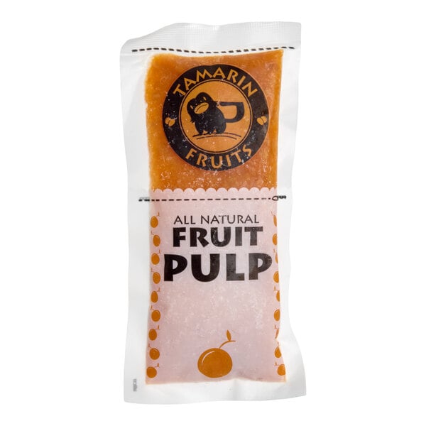 Tamarin Fruits Tamarillo Fruit Pulp Packet 90 Gram - 20/Case