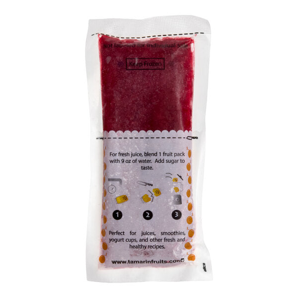 Tamarin Fruits Andean Blackberry Fruit Pulp Packet 90 Gram - 20/Case