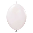Latex Balloons 12 Inch Kalisan K-Link Retro White Sand