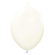 Latex Balloons Kalisan K-Link Retro White 12 Inch