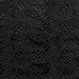 Zebra Embossed Velvet - Black
