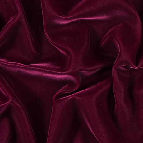 Luxury Lyons Velvet - Tuscan Wine Red - Leander Collection