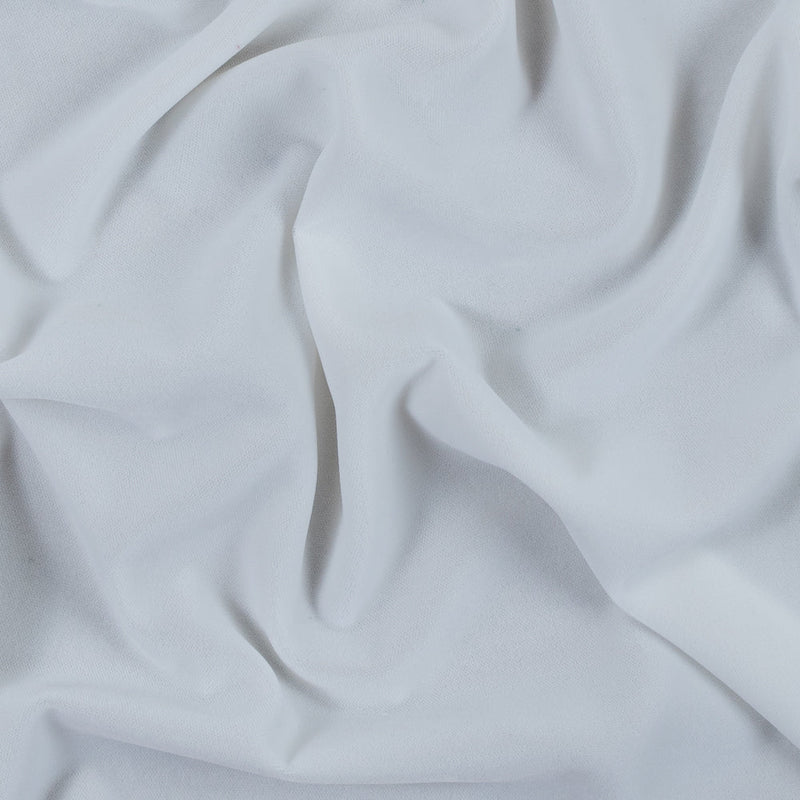 100% Polyester Micro Velvet - White - Bellini Collection