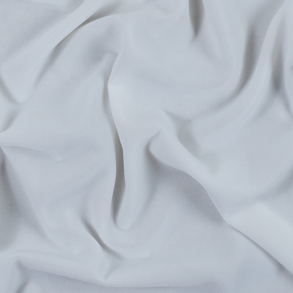 100% Polyester Micro Velvet - White - Bellini Collection