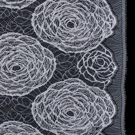 Vera Wang French Ivory Embroidered Lace