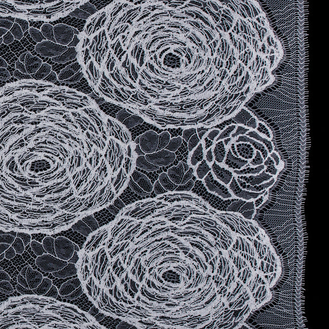 Vera Wang French Ivory Embroidered Lace