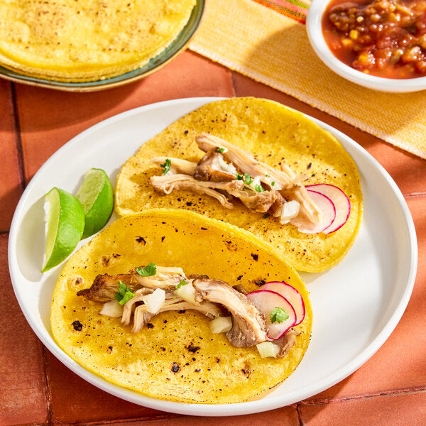 Celia's Yellow Corn Soft Table Tortilla 6" - 540/Case