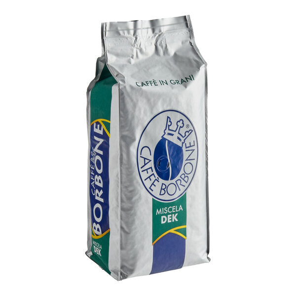 Caffe Borbone Decaf Whole Bean Espresso 2.2 lb. - 6/Case