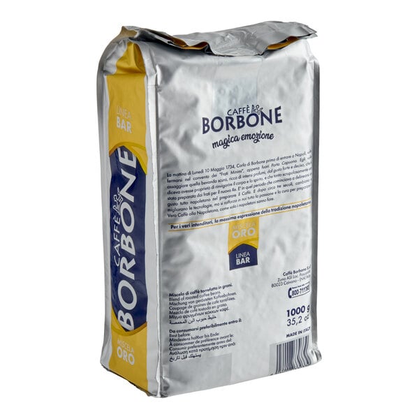 Caffe Borbone Gold Blend Whole Bean Espresso 2.2 lb. - 6/Case