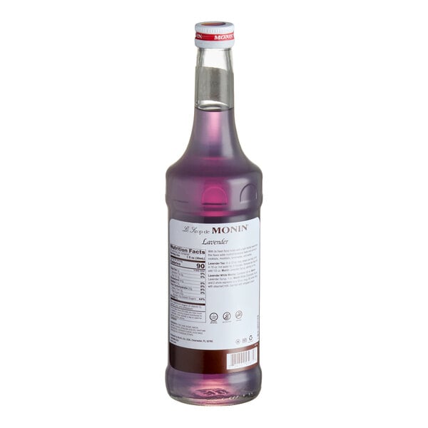 Monin Premium Lavender Flavoring Syrup - 750 mL