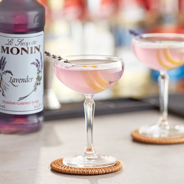 Monin Premium Lavender Flavoring Syrup - 750 mL