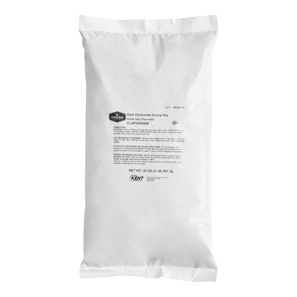 Cocoa Classics Dark Chocolate Cocoa Mix 2 lb. - 6/Case