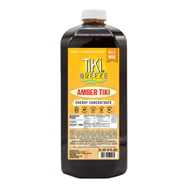 Tiki Breeze Amber Tiki Energy 5:1 Concentrate 67.6 fl. oz.