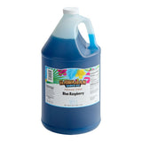 Hawaiian Shaved Ice Blue Raspberry Snow Cone Syrup 1 Gallon - 4/Case