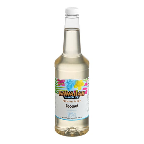 Hawaiian Shaved Ice Coconut Snow Cone Syrup 32 fl. oz.
