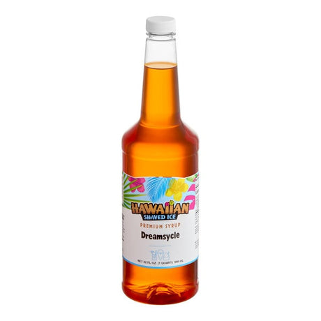 Hawaiian Shaved Ice Dreamsycle Snow Cone Syrup 32 fl. oz.