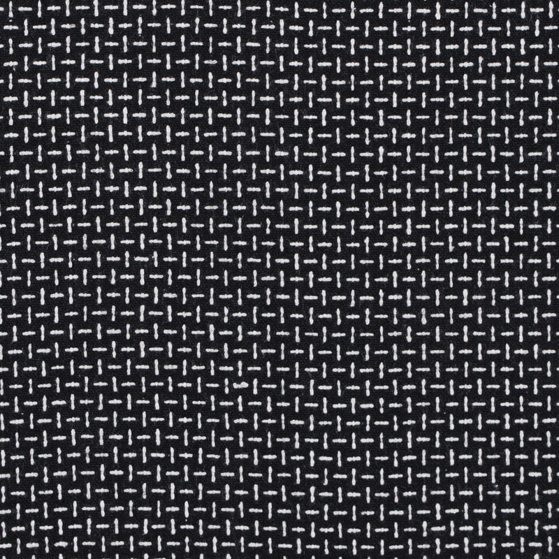Italian Black and White Woven Wool Blend