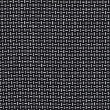 Italian Black and White Woven Wool Blend
