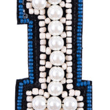 #1 Patch with Pearls - 2"x4"