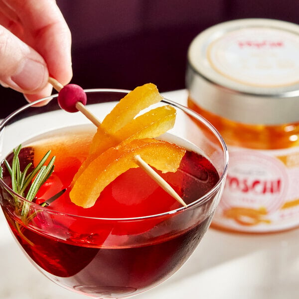 Toschi Orange Peels in Syrup 10.9 oz. (310 g) - 6/Case