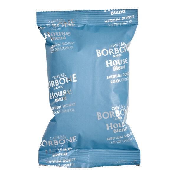 Caffe Borbone House Blend Coffee Packet 2.5 oz. - 42/Case
