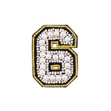 #6 Patch with Pearls - 3"x4"