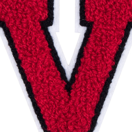 V Letter Applique - 3"x3"