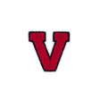 V Letter Applique - 3"x3"