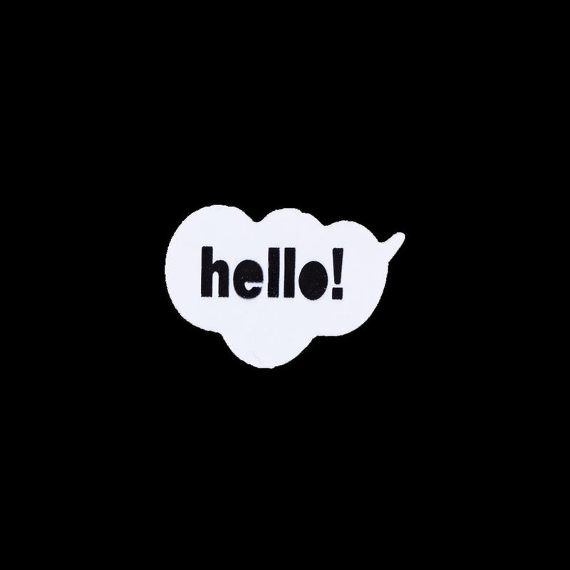 Hello! Pin - 2.5"x1.5"