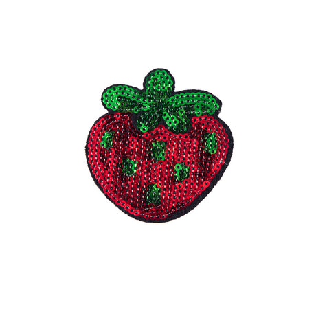 Sequin Strawberry Patch - 2.5" x 2.5"