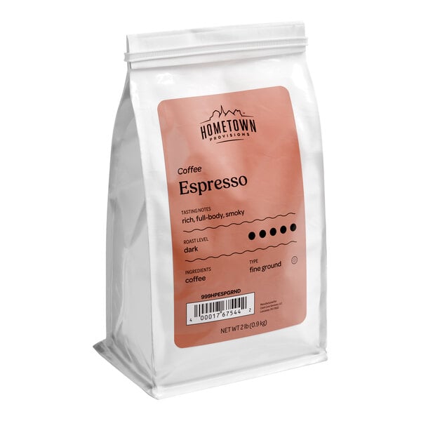 Hometown Provisions Ground Espresso 2 lb. - 5/Case