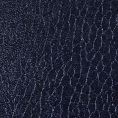 Nightshade Pebble Embossed Stretch Faux Leather with a Black Viscose Backing