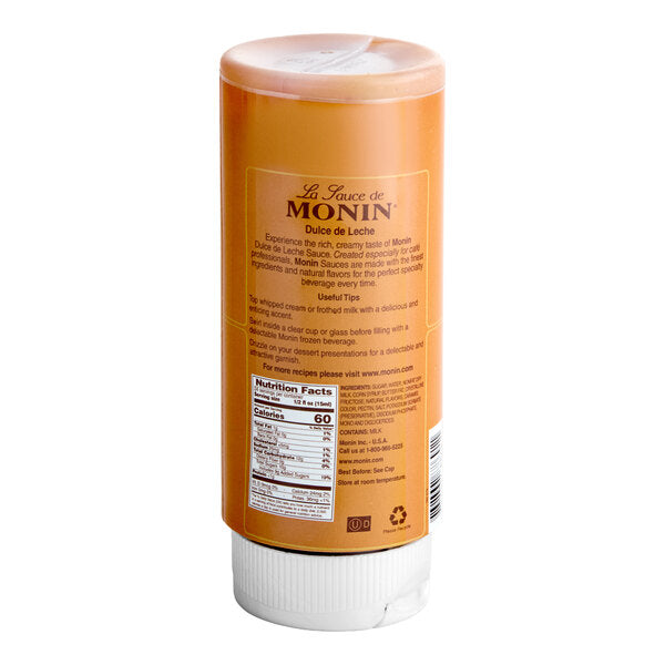 Monin Dulce de Leche Flavoring Sauce 12 fl. oz. - 6/Case
