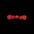 Red Frog Closure - 2.375" x .625"