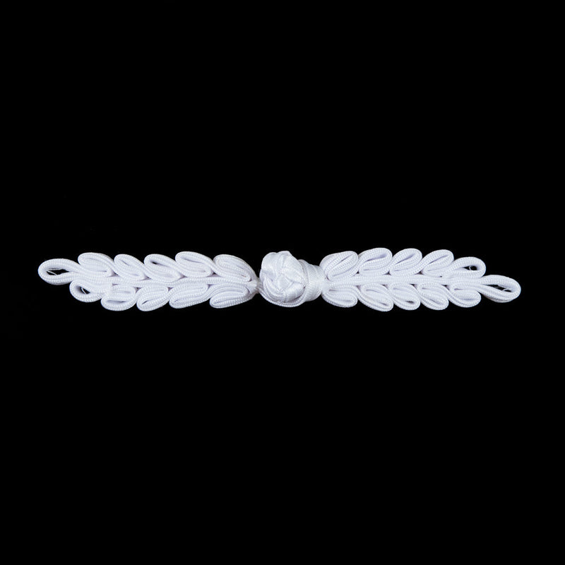White Frog Closure - 5" x .75"