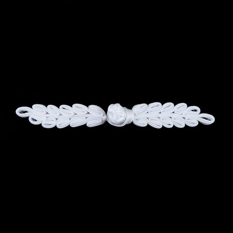 White Frog Closure - 5" x .75"
