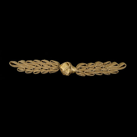 Gold Frog Closure - 5" x .75"