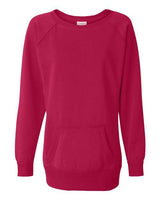 J. America Women's Open Neck Tunic Fleece