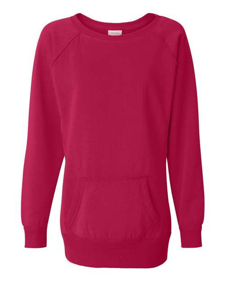 J. America Women's Open Neck Tunic Fleece