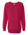 J. America Women's Open Neck Tunic Fleece